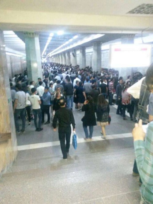 metroda ölüm