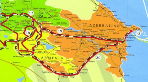Bakı-Tibilisi-Qars