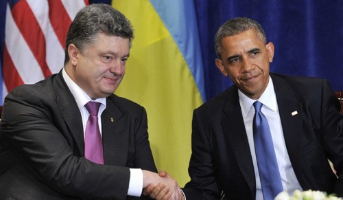 Poroşenko obama