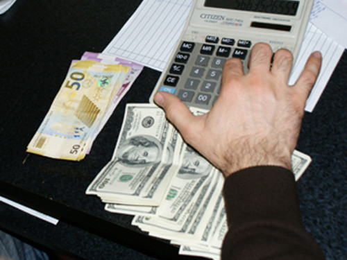 dollar manat hesab