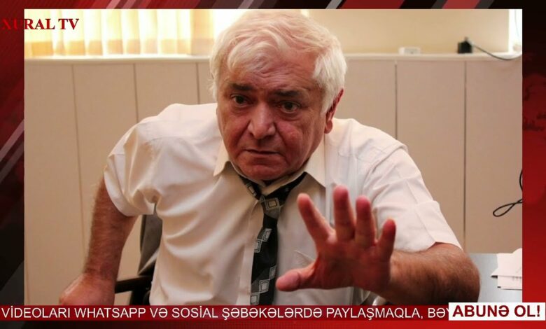 AQİL ABBAS CƏZASIZ CİNAYƏTKARLIQDAN NƏLƏR DANIŞDI?