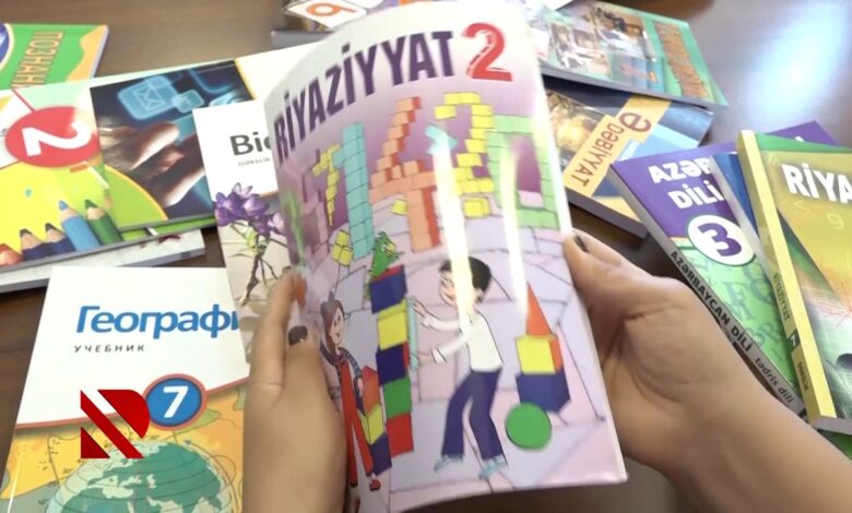 Dərsliklər: qarışıq suallar, çətin misallar, ağır terminlər və eyni müəlliflər…
