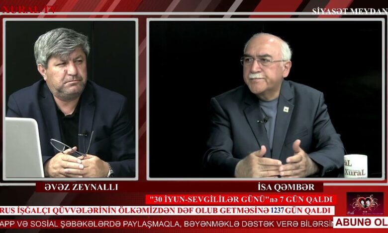 İSA QƏMBƏR: "DÜNYA TARİXİNDƏ HEÇ BİR ZAMAN BELƏ HADİSƏ YAŞANMAYIB"