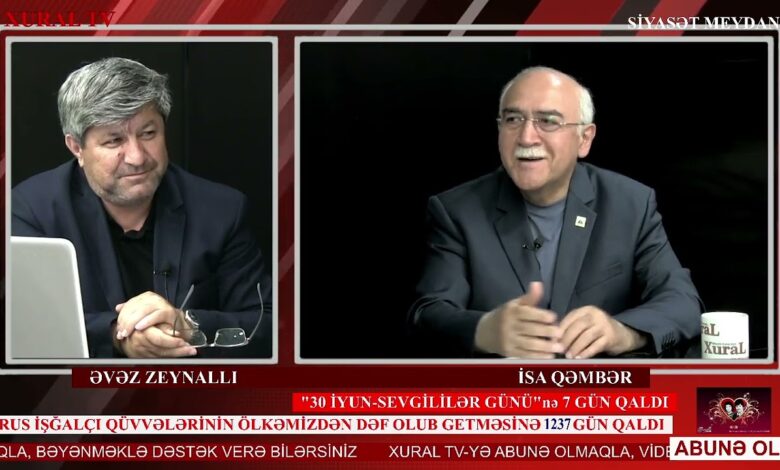İSA QƏMBƏRDƏN ELÇİBƏY AÇIQLAMASI - ELÇİBƏY KİM İDİ?
