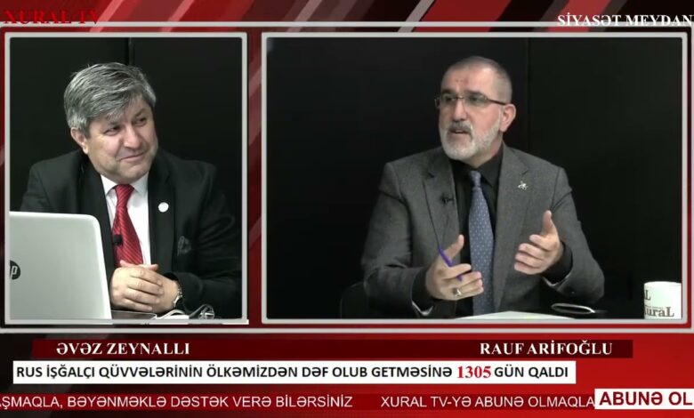 Rauf Arifoğludan şok açıqlama: "Müsavat rəhbərliyinin 32 üzvü..."