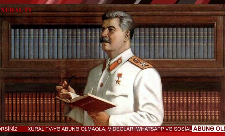 STALİN XƏZƏRİ NECƏ QURUTMAQ İSTƏYİB?!