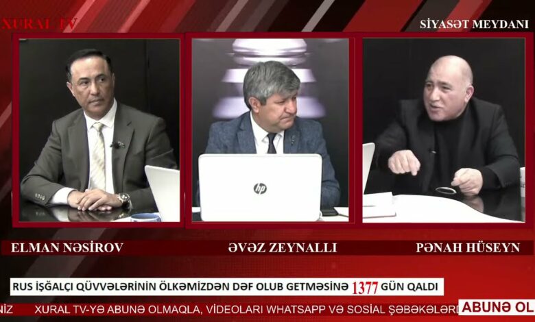 “Siyasət meydanı"#1370 Elman Nəsirov-Pənah Hüseyn debatı - 01.02.2022