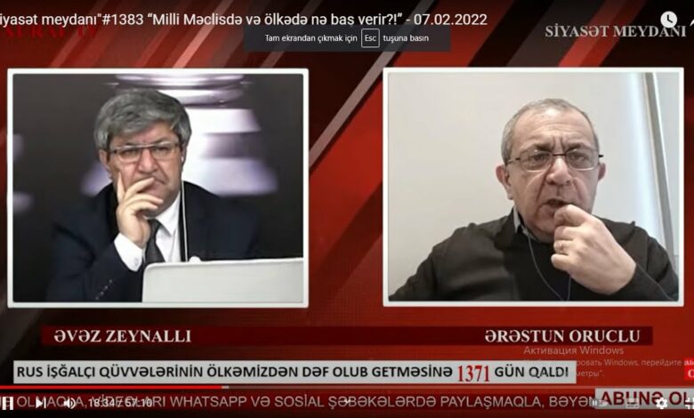 “Siyasət meydanı"#1383 “Milli Məclisdə və ölkədə nə baş verir?!” - 07.02.2022