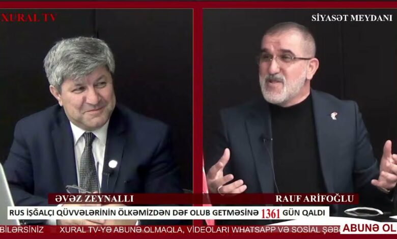 “Siyasət meydanı"#1408 Rauf Arifoğlu canlı yayında: “Məclislə aramız niyə gərgindir?!” - 17.02.2022