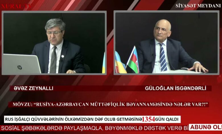 “Siyasət meydanı"#1422 “Əli Əliyev və başlanan Rusiya-Ukrayna müharibəsi..." - 24.02.2022
