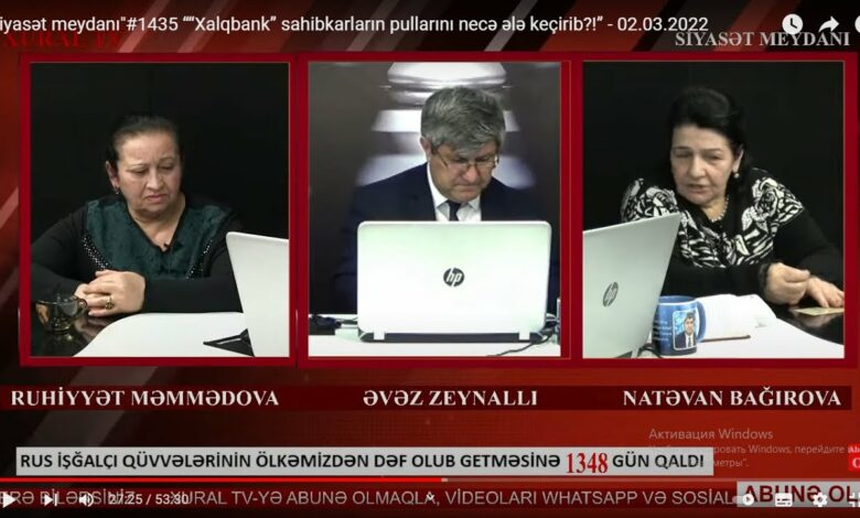 “Siyasət meydanı"#1435 ““Xalqbank” sahibkarların pullarını necə ələ keçirib?!” - 02.03.2022