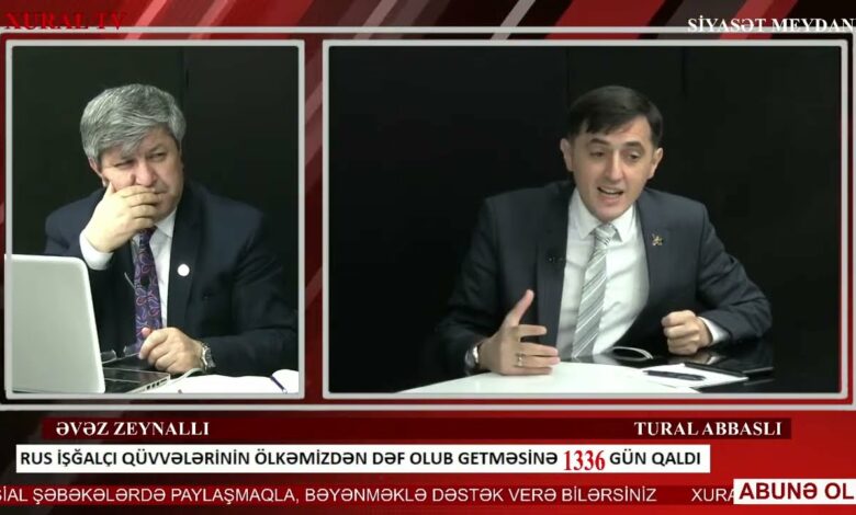 “Siyasət meydanı"#1456 Tural Abbaslı canlı yayında: “Qarabağda vəziyyət nə yerdədir?!” - 14.03.2022