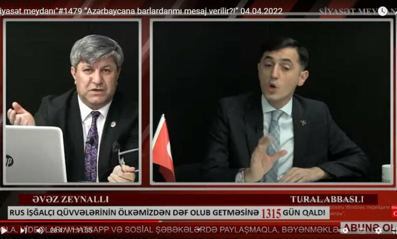 “Siyasət meydanı"#1479 Tural Abbaslı ilə: “Azərbaycana barlardanmı mesaj verilir?!” - 04.04.2022