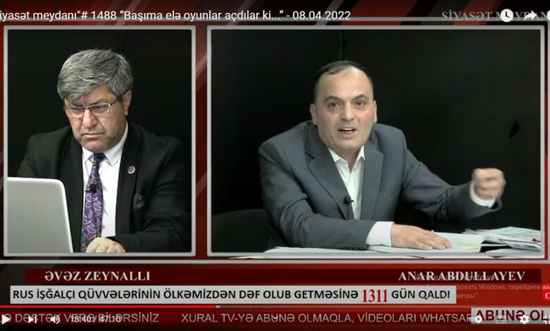 “Siyasət meydanı"#1488 “Başıma elə oyunlar açdılar ki...” - 08.04.2022