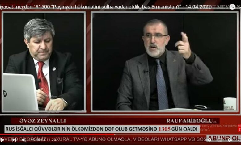 “Siyasət meydanı"#1500 “Paşinyan hökumətini sülhə vadar etdik, bəs Ermənistan?” - 14.04.2022