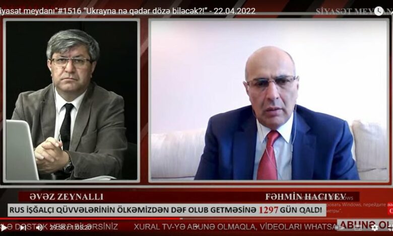 “Siyasət meydanı"#1516 “Ukrayna nə qədər dözə biləcək?!” - 22.04.2022