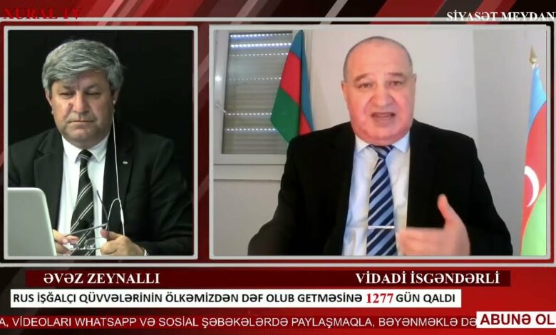 “Siyasət meydanı"#1541 Vidadi İsgəndərli canlı yayında - 13.05.2022