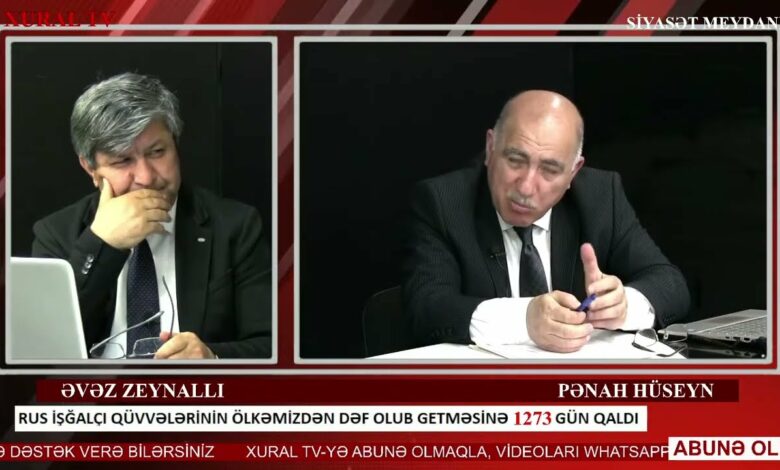 “Siyasət meydanı"#1547 Pənah Hüseyn canlı yayında: “Laçın dəhlizində son durum...” - 17.05.2022