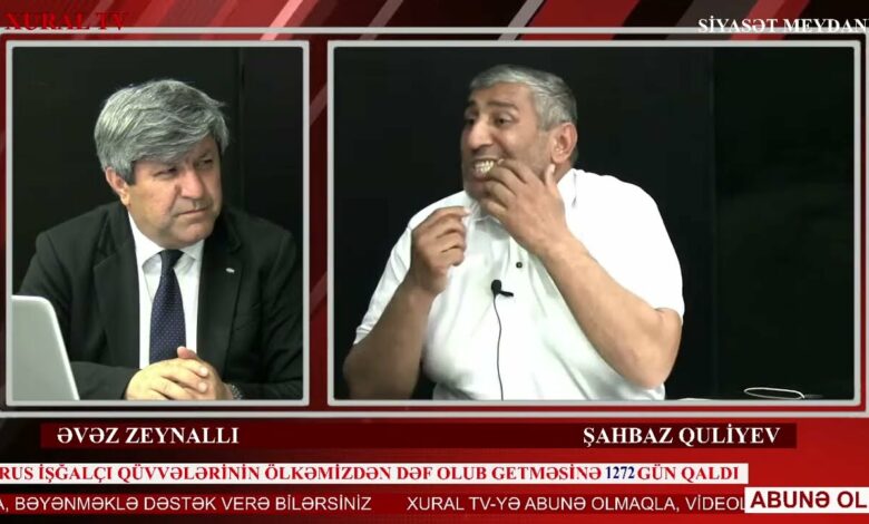 “Siyasət meydanı"#1549 ÖZÜ CANLI YAYINDA: “Şahbaz Quliyev niyə intihar etmək istəyir?!” - 18.05.2022