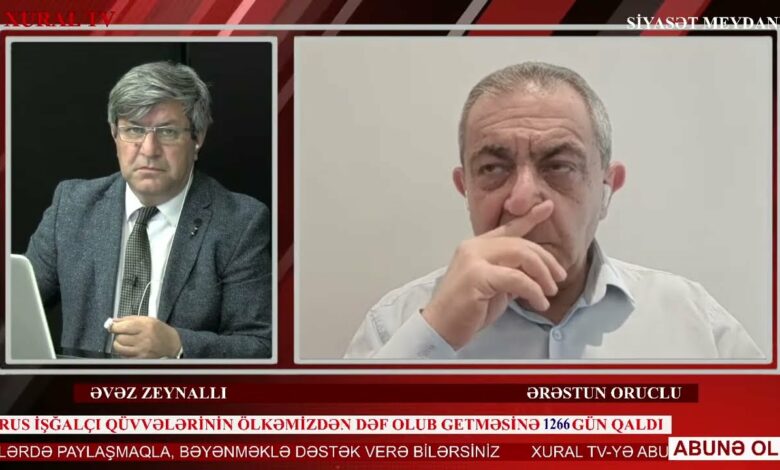 “Siyasət meydanı"#1561 Ərəstun Oruclu ilə canlı: “İlham Əliyevlə Paşinyan anlaşdımı?!” - 24.05.2022
