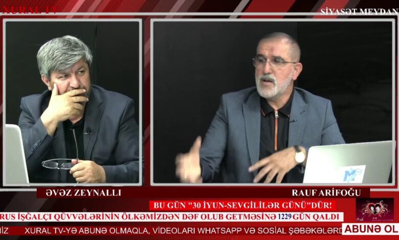“Siyasət meydanı"#1615 Rauf Arifoğlu canlı yayında: “NATO böyüyür – Rusiya nə edəcək?!” - 30.06.2022