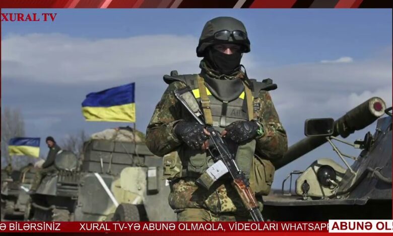 UKRAYNA ORDUSU 5 MƏNTƏQƏNİ GERİ QAYTARDILAR