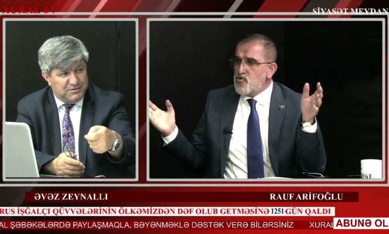 "ARİF HACILI, ŞUŞAYA GEDƏNDƏ BİLETİNİZİN PULUNU KİM VERİB?!"