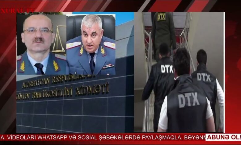 DTX HƏBS OLUNAN GENERALLARLA BAĞLI NƏ AÇIQLAMA VERDİ?