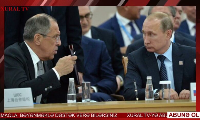 LAVROV PUTİNƏ QARŞI HANSI OYUNU OYNAYIR?