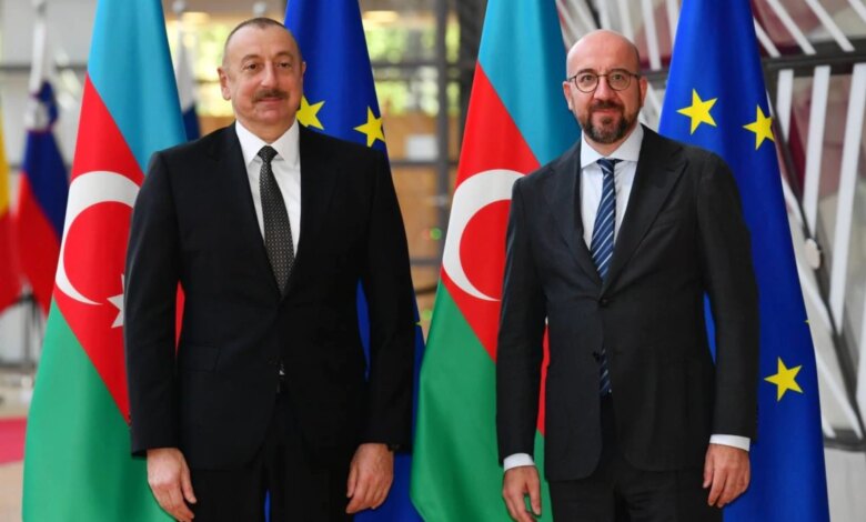 Şarl Mişel İlham Əliyevə zəng vurub