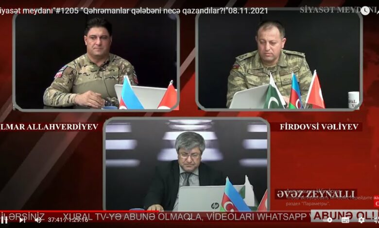 “Siyasət meydanı"#1205 “Qəhrəmanlar qələbəni necə qazandılar?!” - 08.11.2021