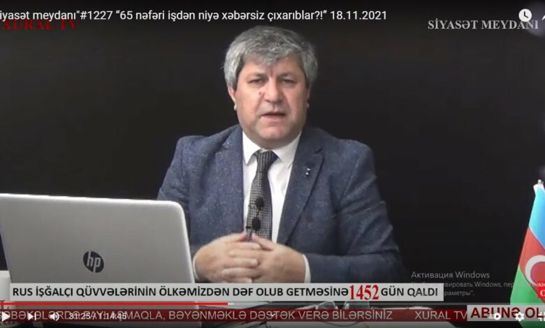 “Siyasət meydanı"#1227 “Gəncənin başçısı şəhid ailəsinə 5 kq marqarin yağı göndərdi?.." - 18.11.2021