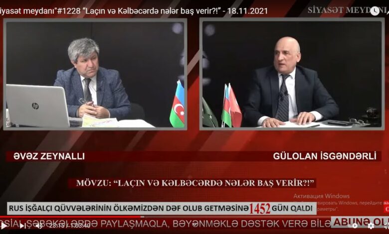 “Siyasət meydanı"#1228 “Laçın və Kəlbəcərdə nələr baş verir?!” - 18.11.2021