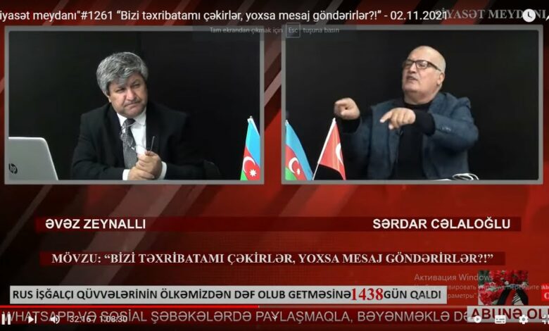 “Siyasət meydanı"#1261 “Bizi təxribatamı çəkirlər, yoxsa mesaj göndərirlər?!” - 02.11.2021