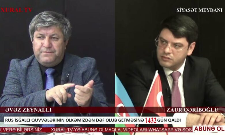 “Siyasət meydanı"#1273 ZAUR QƏRİBOĞLU İLƏ CANLI: “Ermənilərlə "xəritə-xəritə" oyunu...” - 08.11.2021