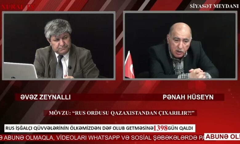 “Siyasət meydanı"#1321 “Rus ordusu Qazaxıstandan çıxarılır?!” - 11.01.2022