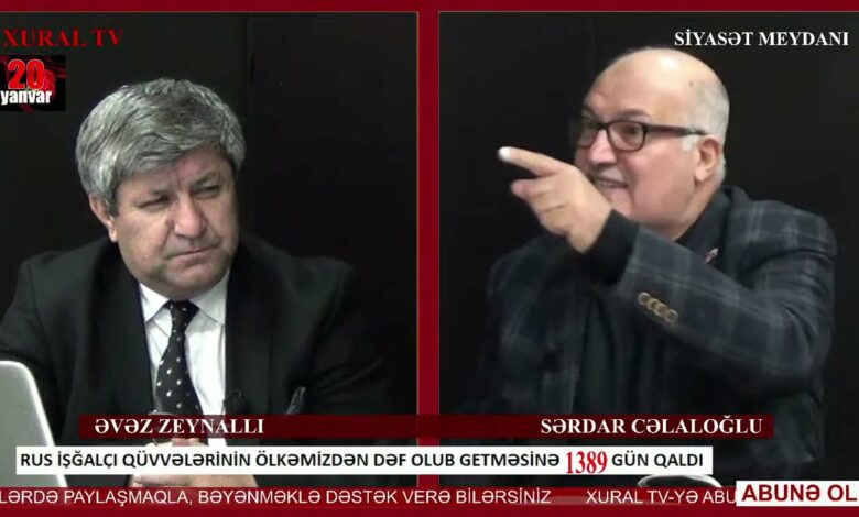 “Siyasət meydanı"#1344 Sərdar Cəlaloğlu ilə: “20 Yanvar – hər yerdə...” - 20.01.2022
