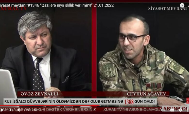 “Siyasət meydanı"#1346 “Qazilərə niyə əlillik verilmir?!” - 21.01.2022