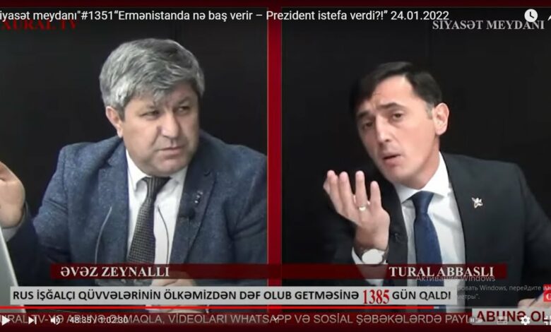 “Siyasət meydanı"#1351 “Ermənistanda nə baş verir – Prezident istefa verdi..." - 24.01.2022