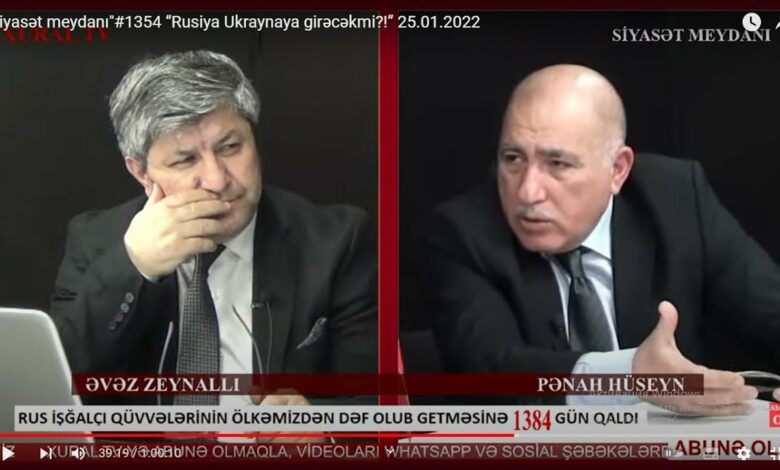 “Siyasət meydanı"#1354 Pənah Hüseynlə: “Rusiya Ukraynaya girəcəkmi?!” - 25.01.2022