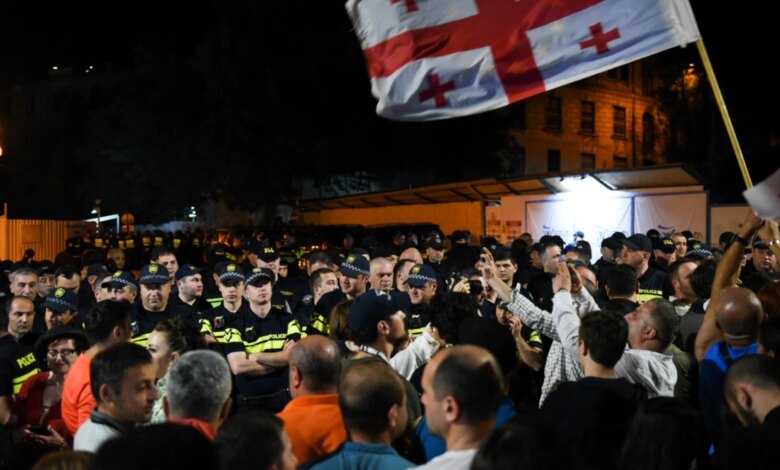 Tbilisidə Avropaya inteqrasiya tələbi ilə müddətsiz etiraz…