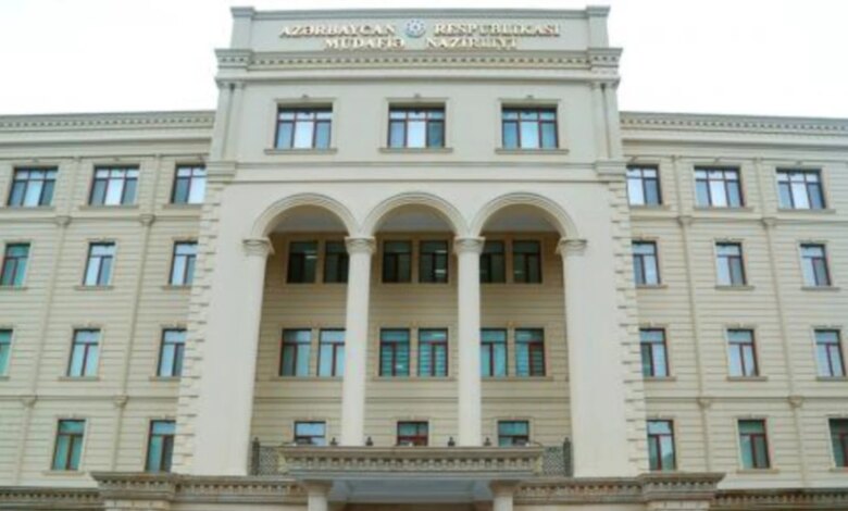 Müdafiə Nazirliyi Buzluq dağı və ətraf yüksəkliklərin nəzarətə alındığını bildirir