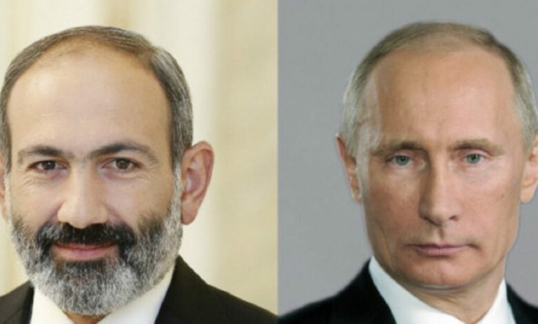 Putin Paşinyanla Qarabağı müzakirə edib