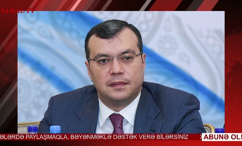 ŞÜKÜR, SAHİL BABAYEV DANIŞDI