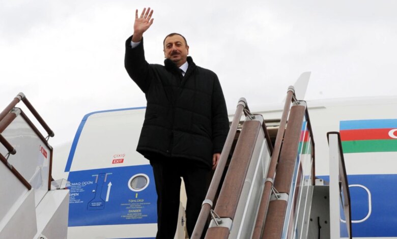 Azərbaycan prezidenti Özbəkistana gedib