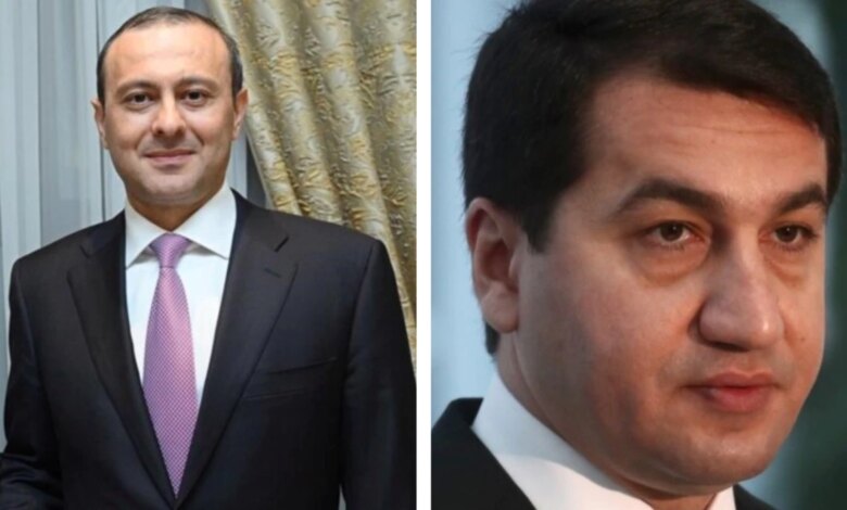 Hikmət Hacıyev Ceyk Sallivan və Armen Qriqoryanla görüşüb