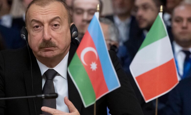 İlham Əliyev İtaliyaya gedib
