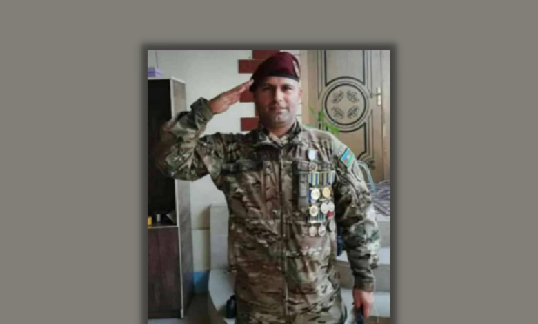 Özünü yandıran qazi vəfat edib
