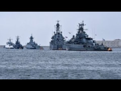 UKRAYNA ORDUSU RUSLARIN HƏRBİ DƏNİZ DONANMASINI BELƏ DAĞIDIB