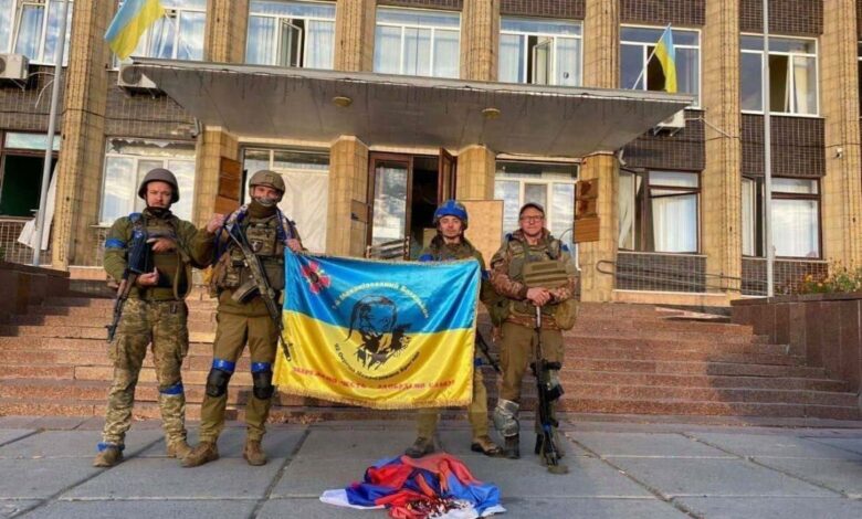 Ukrayna ordusunun Kupyansk şəhərini azad etdiyi bildirilir